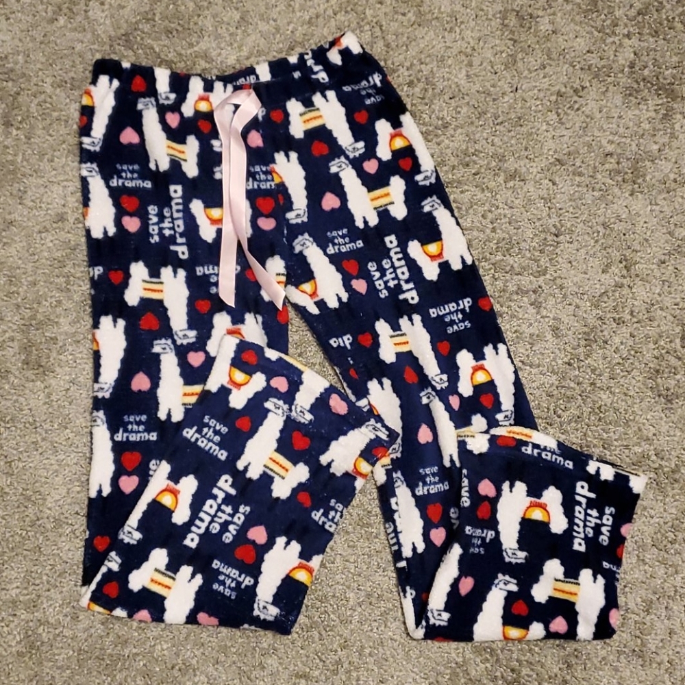 Llama pajama pants